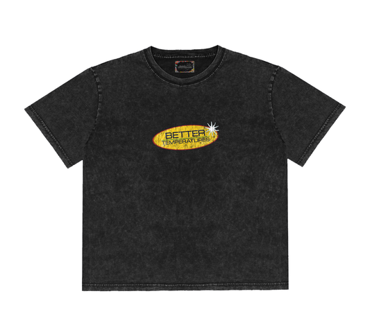 Better Temperatures™ Oval Logo Tee – Vintage Black